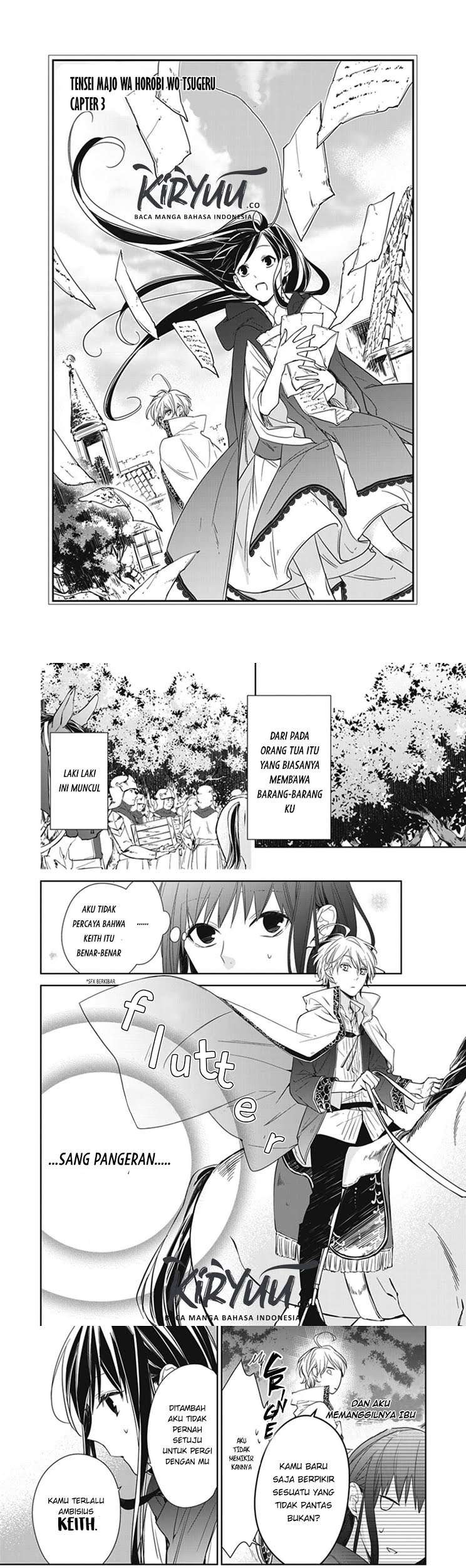 Tensei Majo wa Horobi wo Tsugeru Chapter 3 Gambar 3