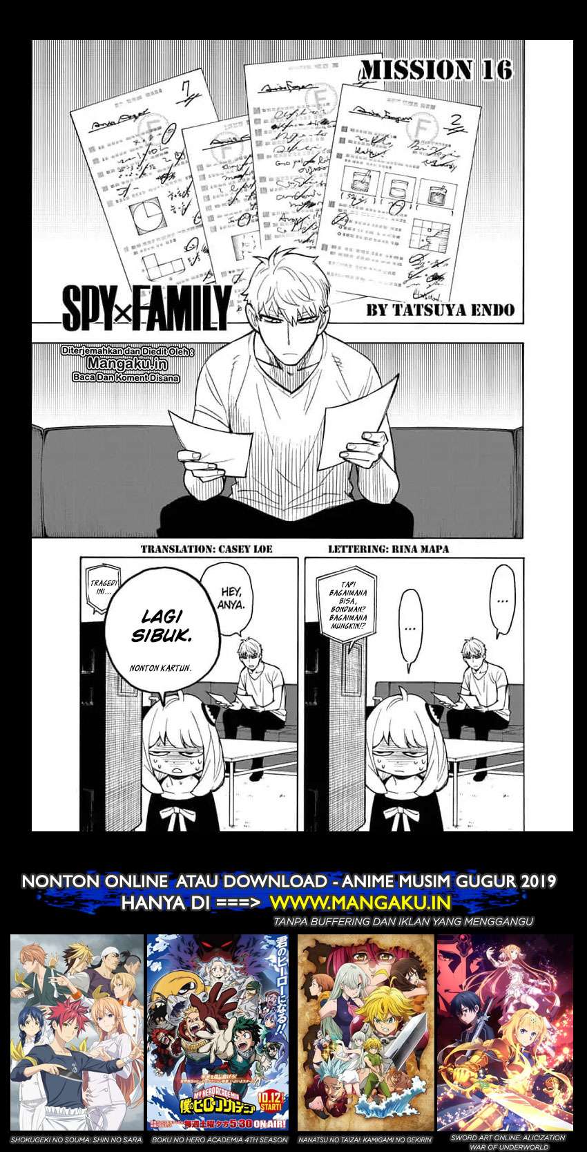 Baca Spy X Family Chapter 16 Gambar 2