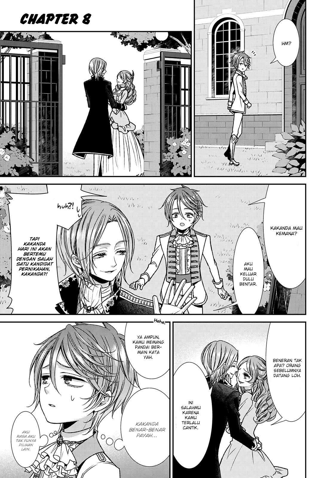 Baca Jishou Akuyaku Reijou na Konyakusha no Kansatsu Kiroku Chapter 08 Gambar 2