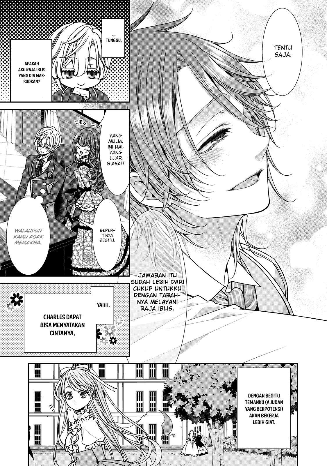 Jishou Akuyaku Reijou na Konyakusha no Kansatsu Kiroku Chapter 08 Gambar 33