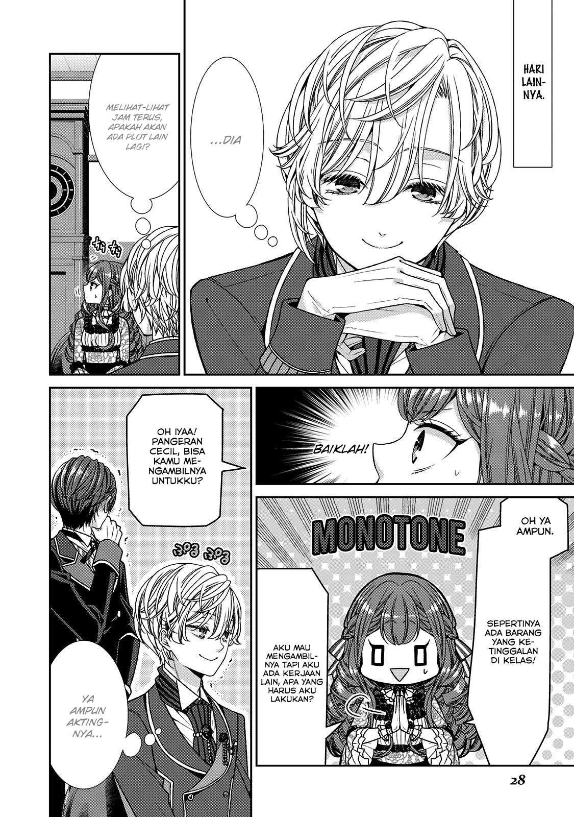 Jishou Akuyaku Reijou na Konyakusha no Kansatsu Kiroku Chapter 07 Gambar 31
