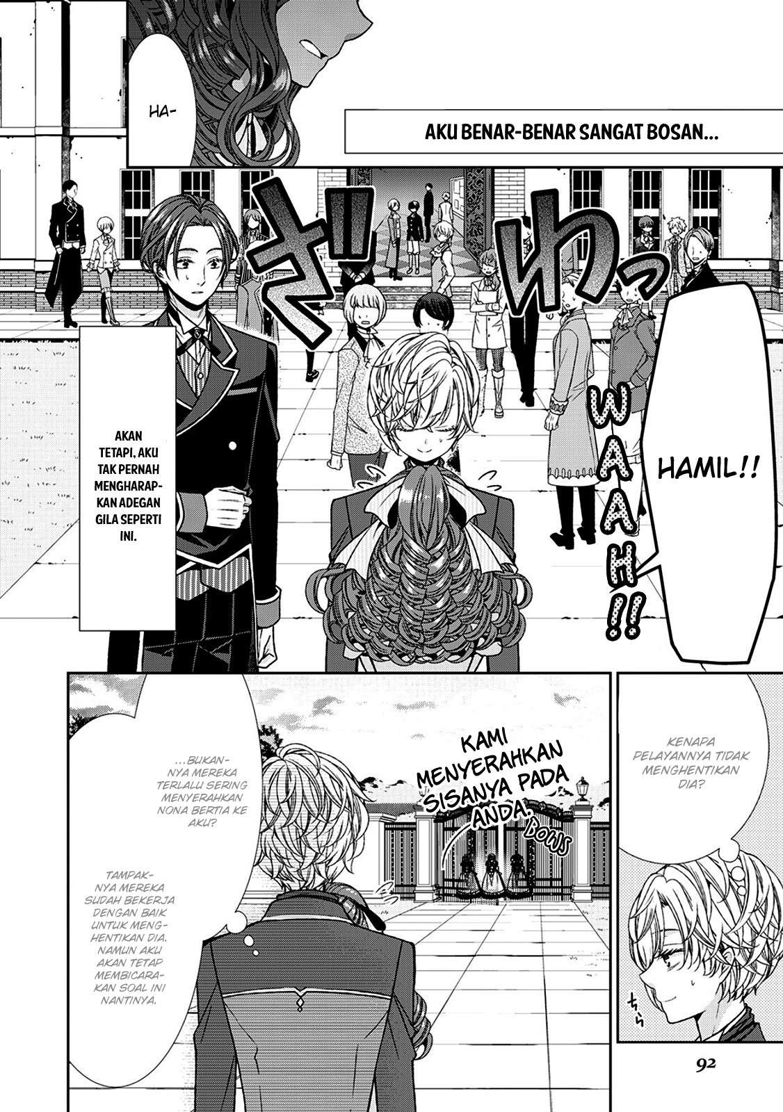 Jishou Akuyaku Reijou na Konyakusha no Kansatsu Kiroku Chapter 04 Gambar 3