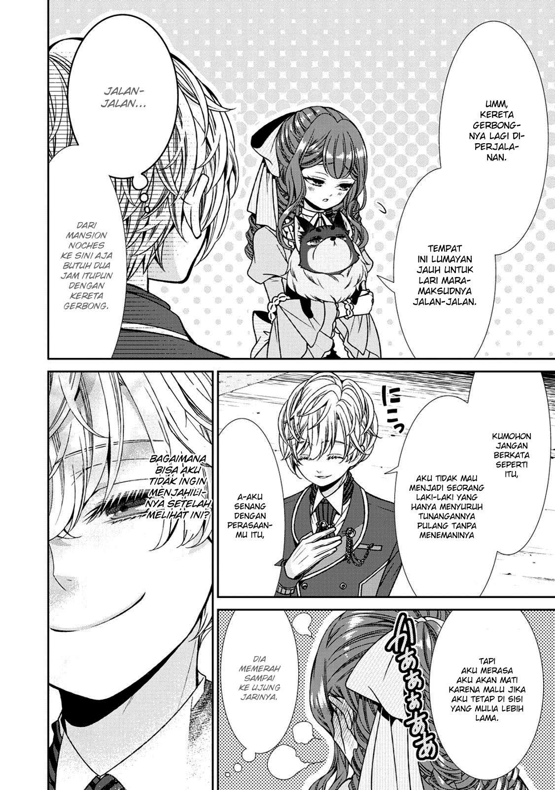 Jishou Akuyaku Reijou na Konyakusha no Kansatsu Kiroku Chapter 04 Gambar 9
