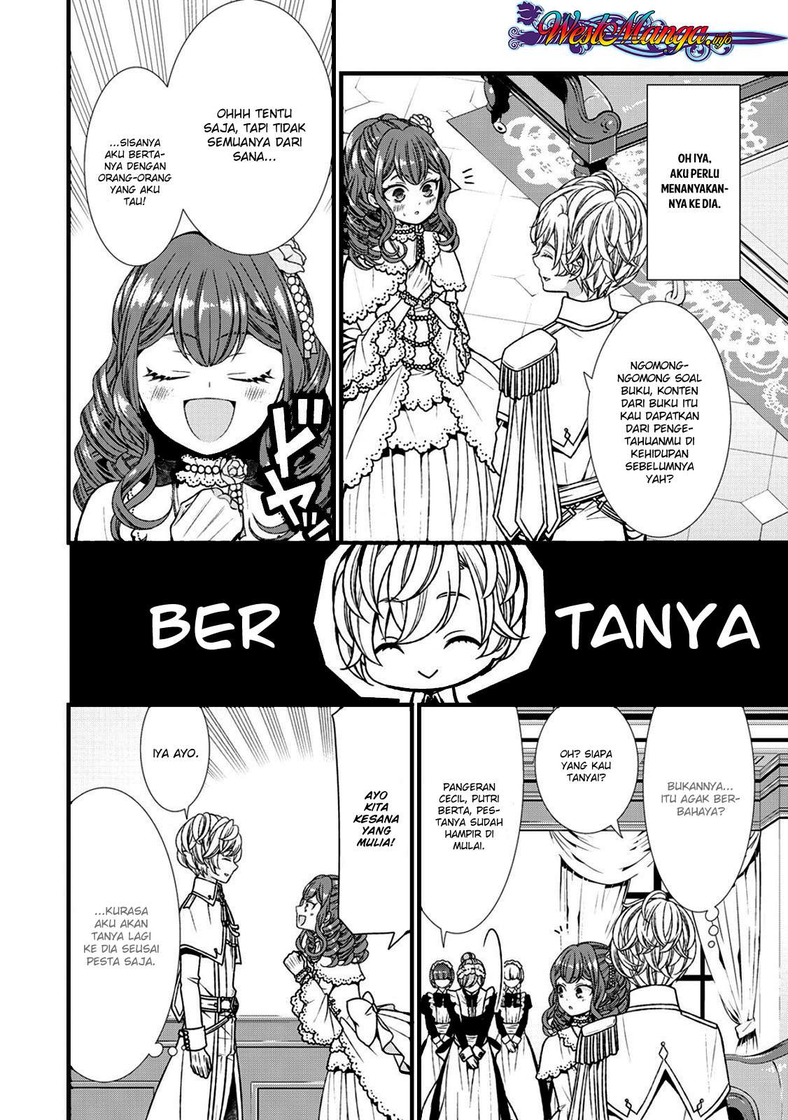 Jishou Akuyaku Reijou na Konyakusha no Kansatsu Kiroku Chapter 03 Gambar 12