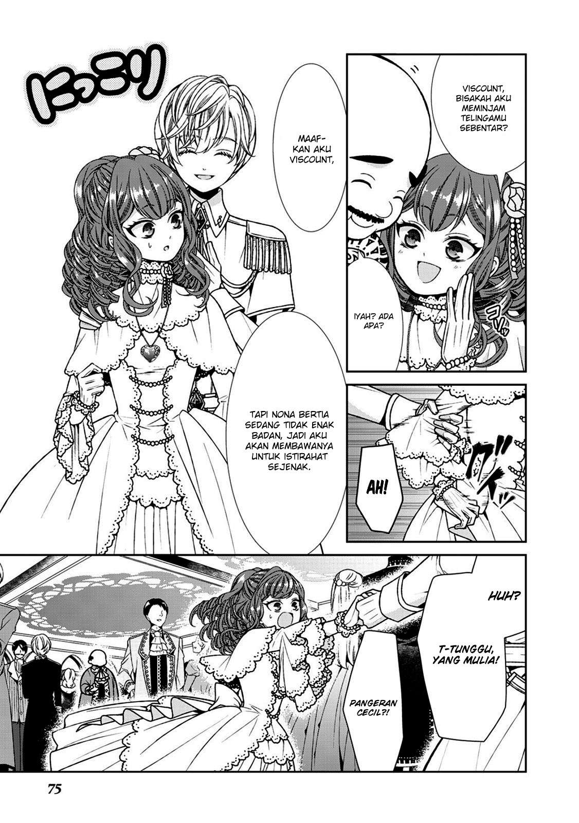 Jishou Akuyaku Reijou na Konyakusha no Kansatsu Kiroku Chapter 03 Gambar 15