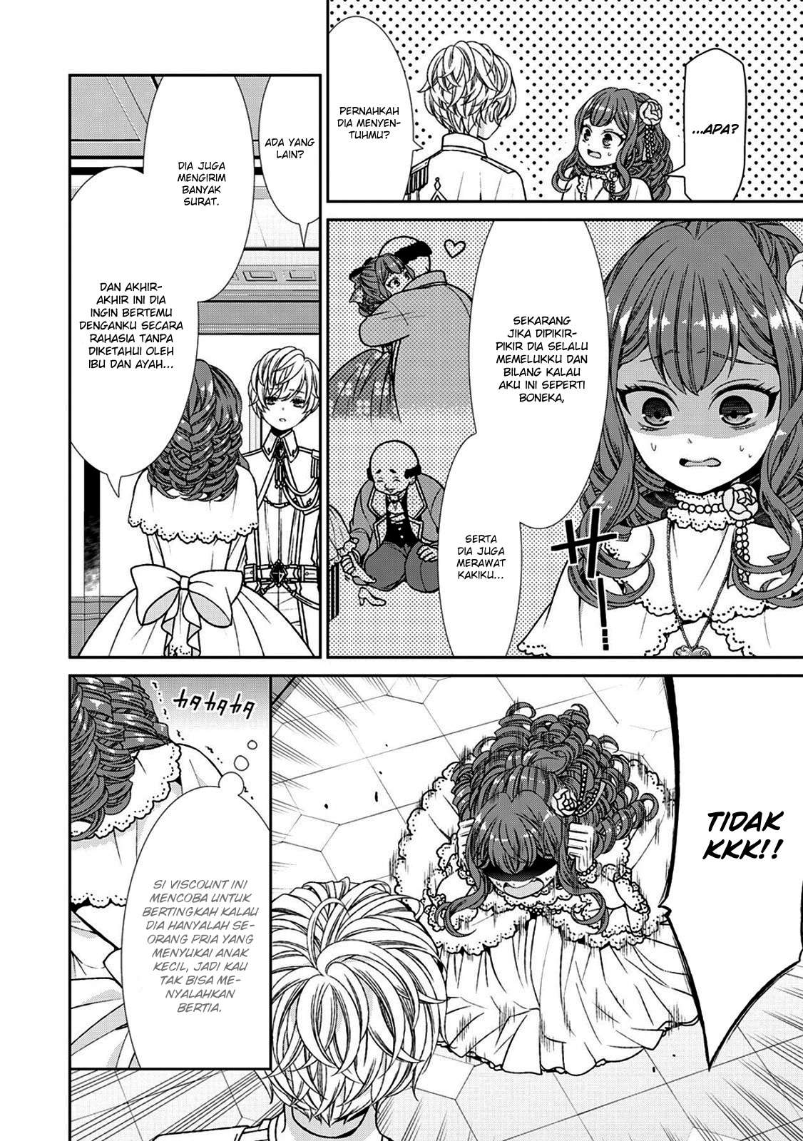Jishou Akuyaku Reijou na Konyakusha no Kansatsu Kiroku Chapter 03 Gambar 18