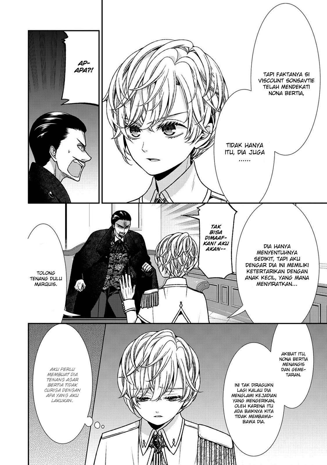 Jishou Akuyaku Reijou na Konyakusha no Kansatsu Kiroku Chapter 03 Gambar 24
