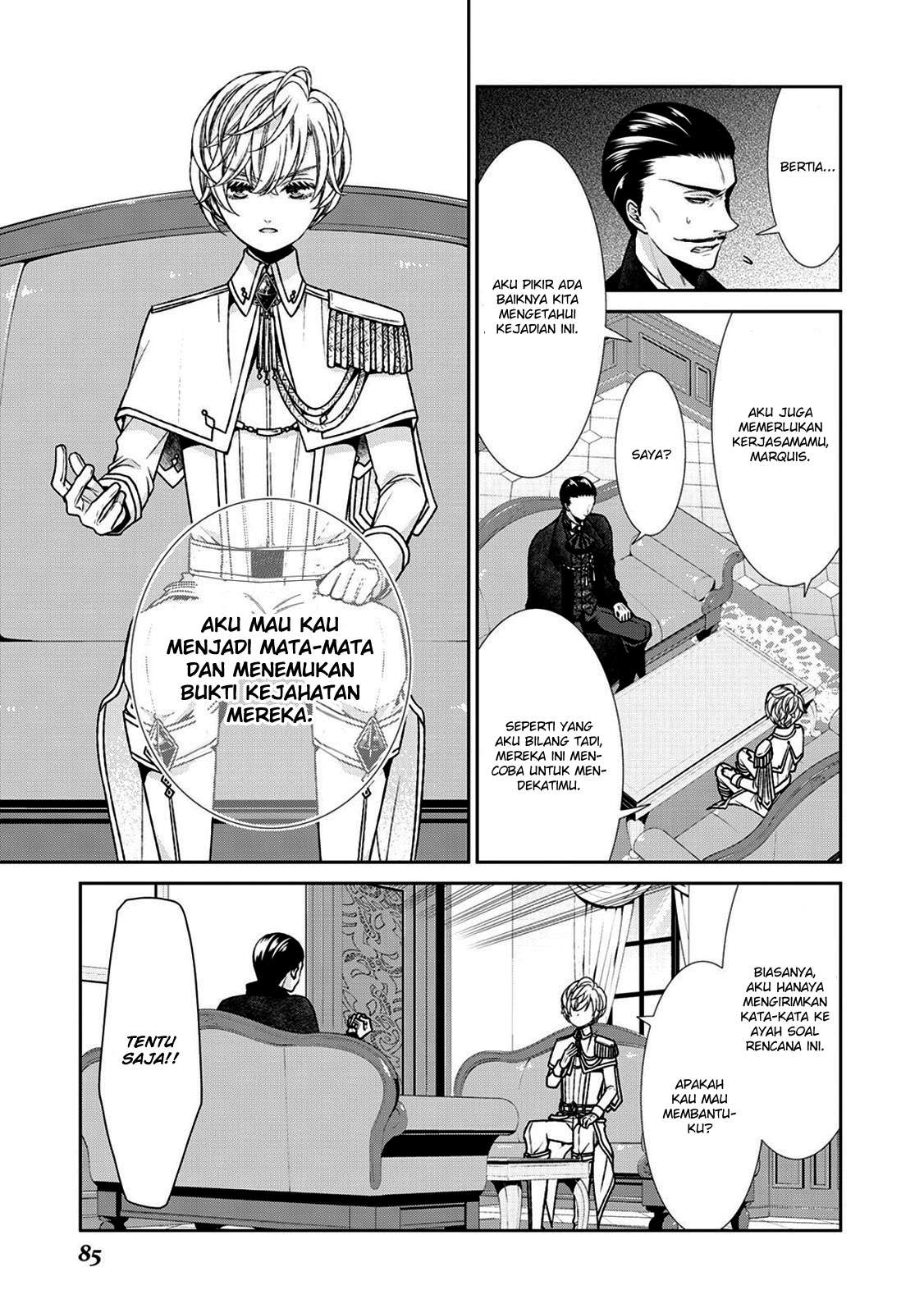 Jishou Akuyaku Reijou na Konyakusha no Kansatsu Kiroku Chapter 03 Gambar 25