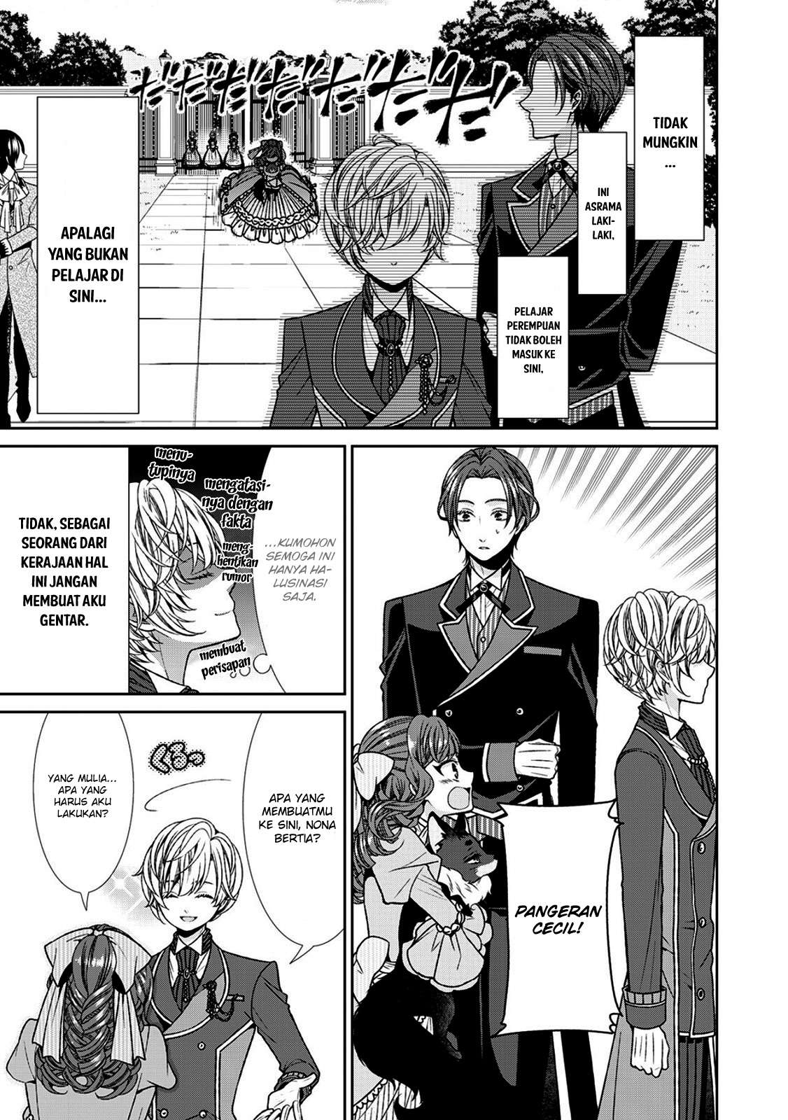 Jishou Akuyaku Reijou na Konyakusha no Kansatsu Kiroku Chapter 03 Gambar 29