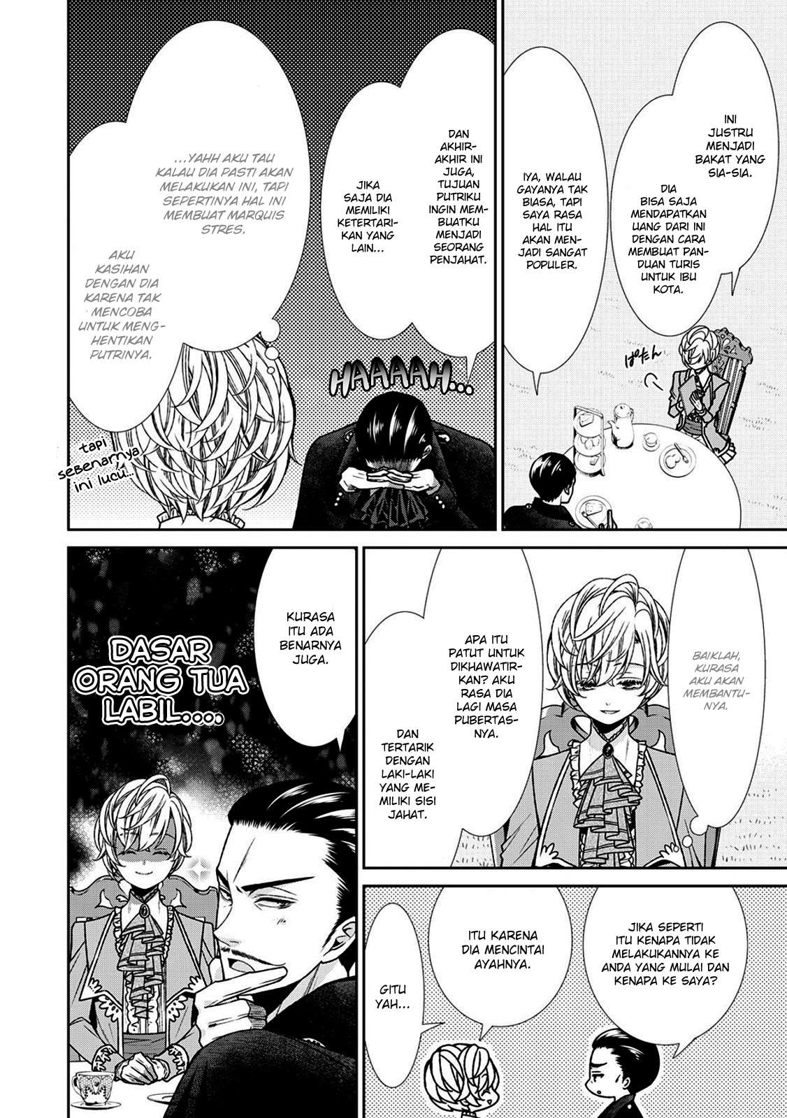 Jishou Akuyaku Reijou na Konyakusha no Kansatsu Kiroku Chapter 03 Gambar 6