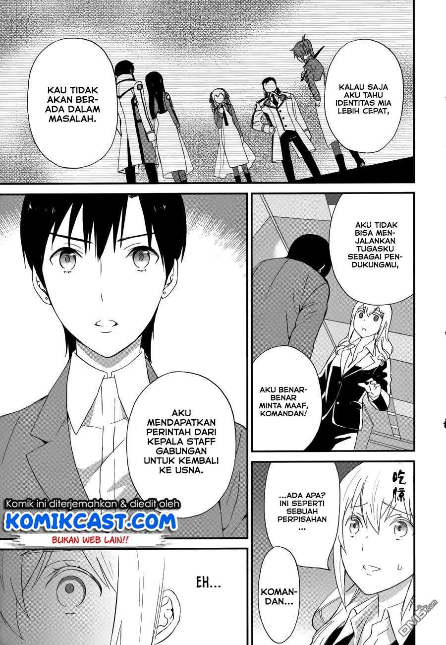 Mahouka Koukou no Rettousei – Raihousha-hen Chapter 16 Gambar 16