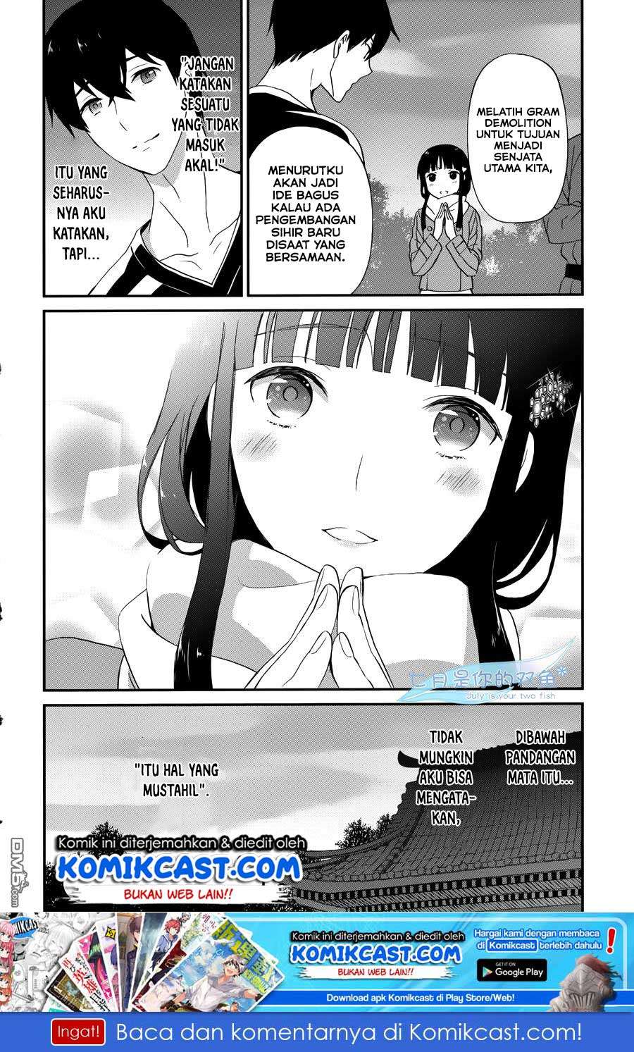 Mahouka Koukou no Rettousei – Raihousha-hen Chapter 16 Gambar 27