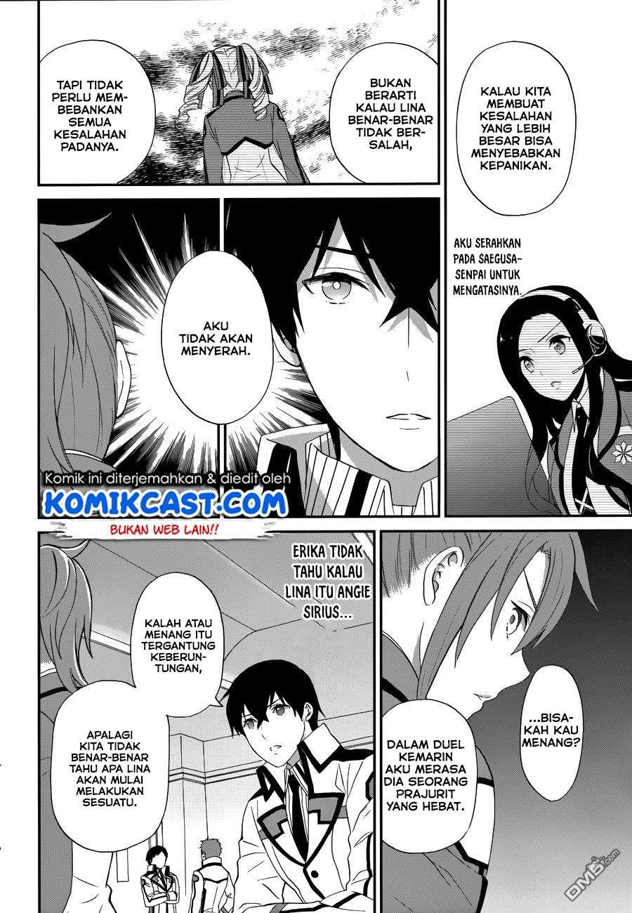 Mahouka Koukou no Rettousei – Raihousha-hen Chapter 16 Gambar 7
