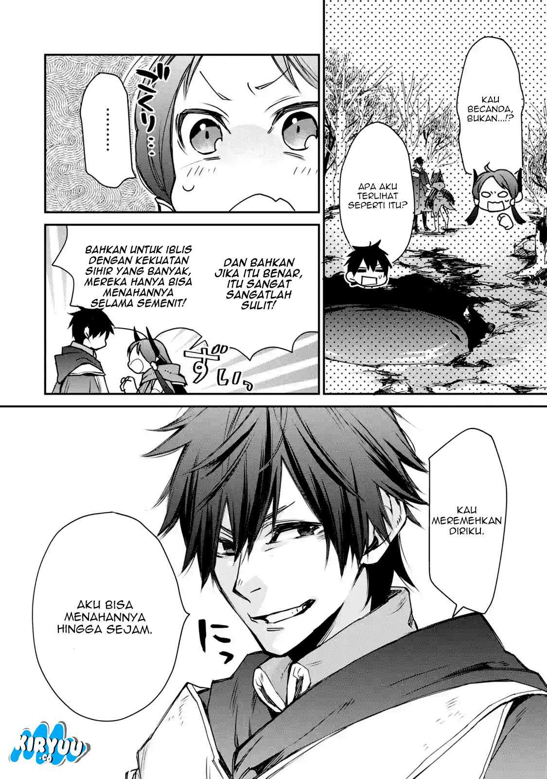 Saikyou no Madoshi. Hisa ni Ya wo Ukete Shimatta no de Inaka no Eihei ni Naru Chapter 4 Gambar 44