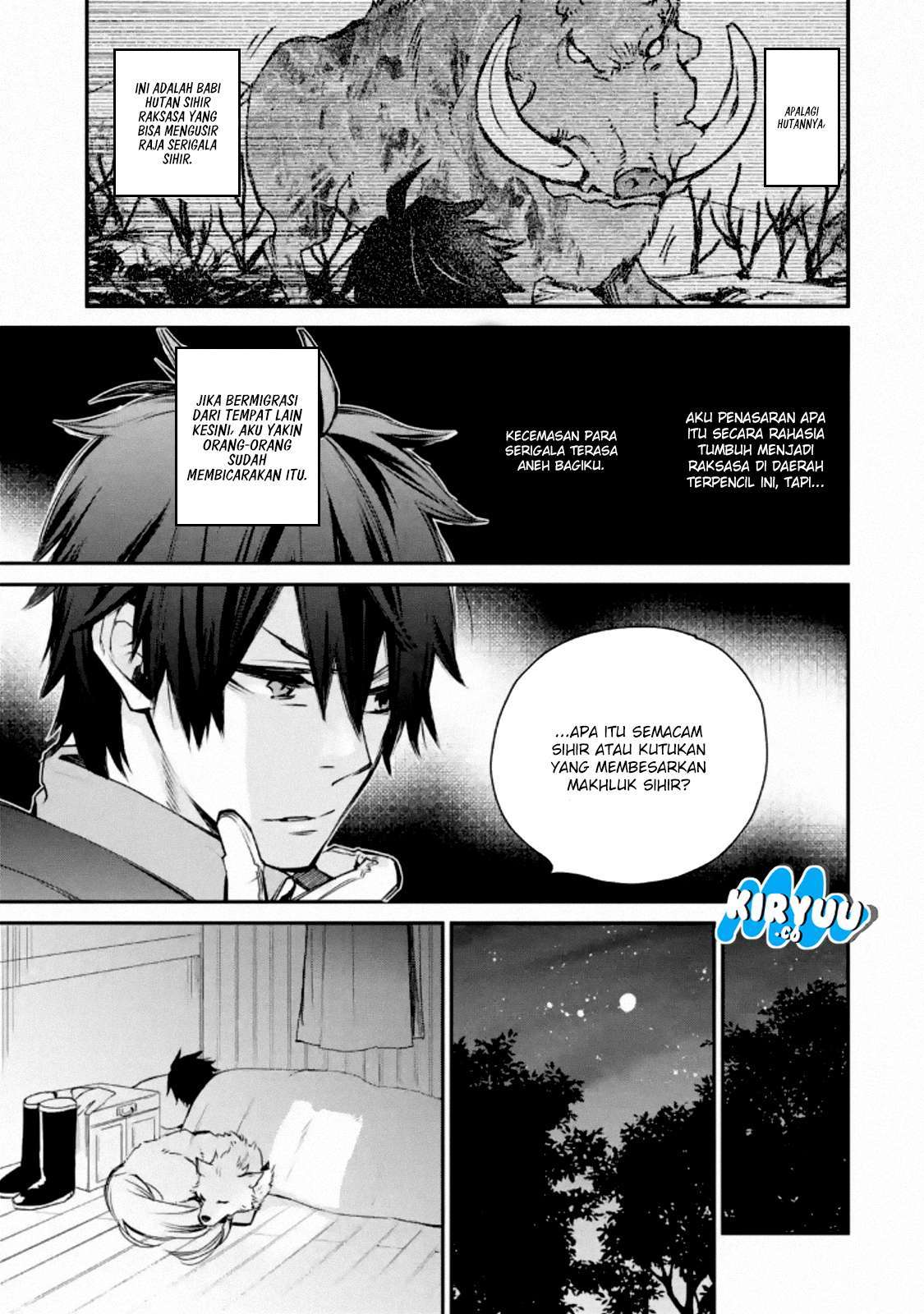 Saikyou no Madoshi. Hisa ni Ya wo Ukete Shimatta no de Inaka no Eihei ni Naru Chapter 4 Gambar 5