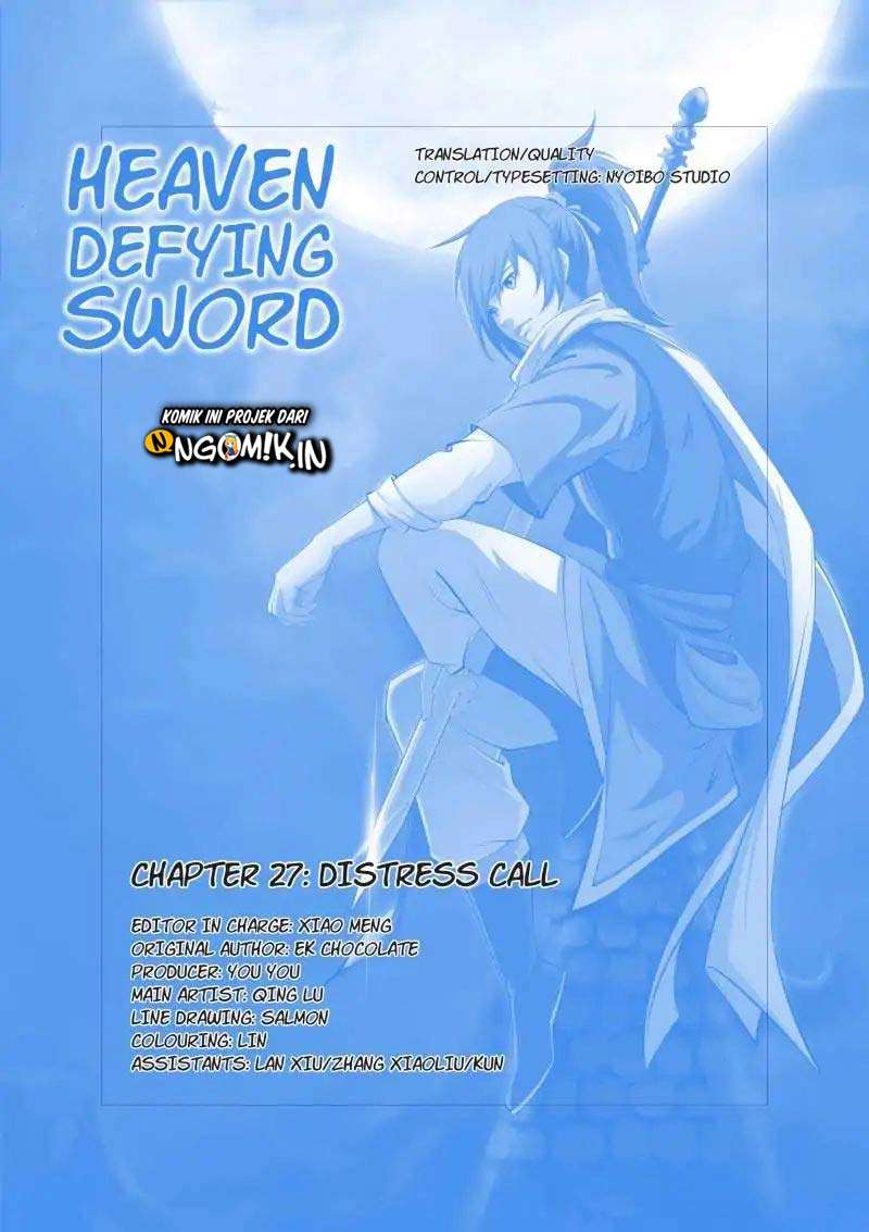 Baca Heaven Defying Sword Chapter 27 Gambar 2