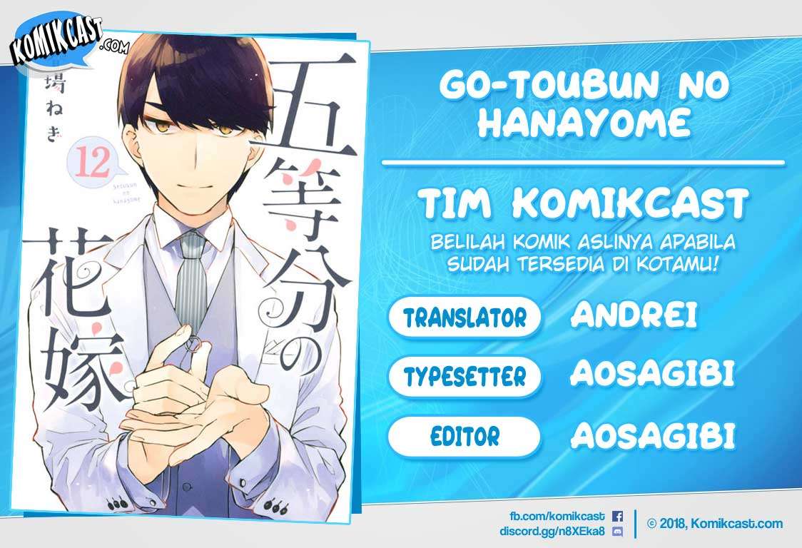 Baca Komik Go-toubun no Hanayome Chapter 111 Gambar 1