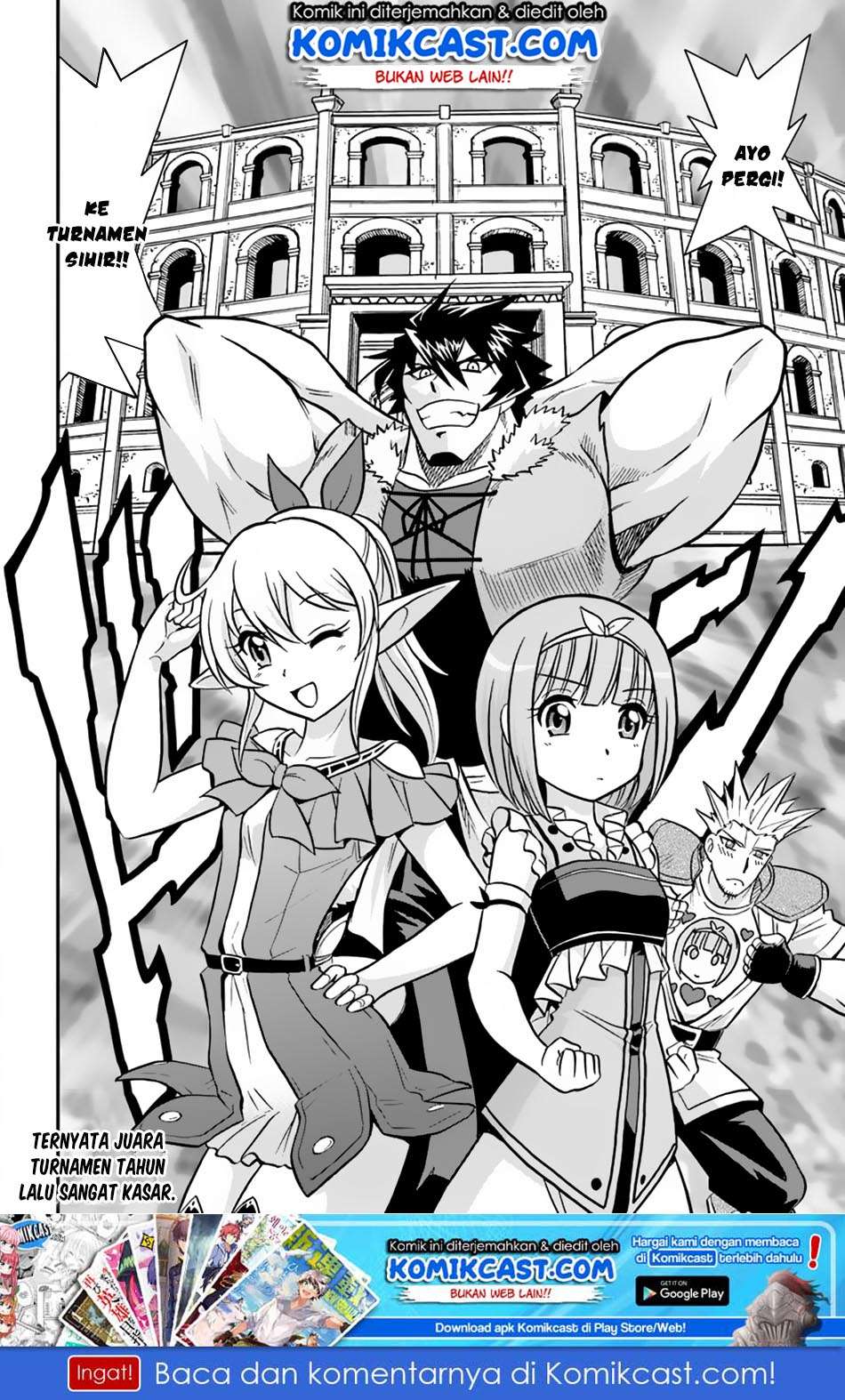 Mahou? Sonna Koto yori Kinniku da! Chapter 9 Gambar 32