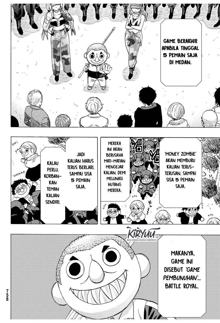 Tomodachi Game Chapter 67 Gambar 13
