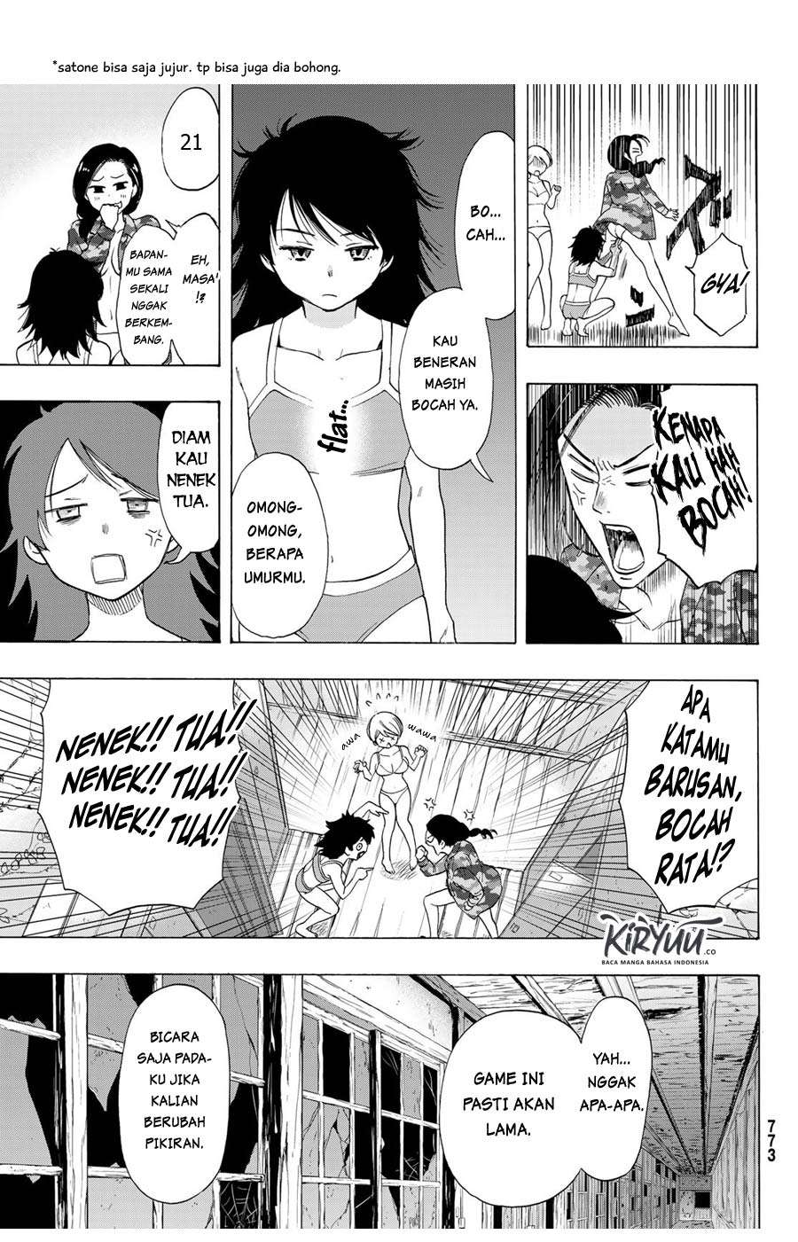 Tomodachi Game Chapter 67 Gambar 29