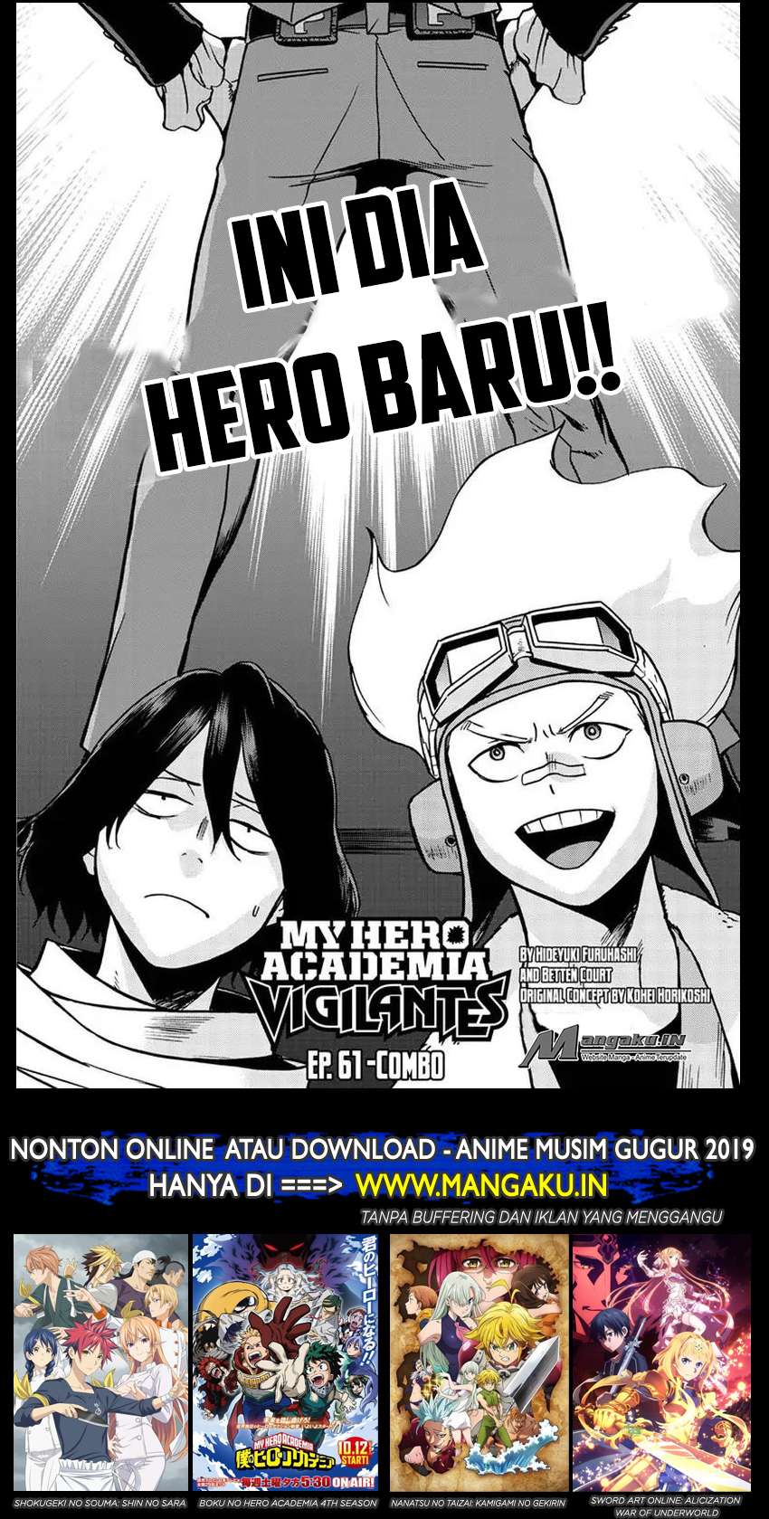 Baca Vigilante: Boku no Hero Academia Illegal Chapter 61 Gambar 2