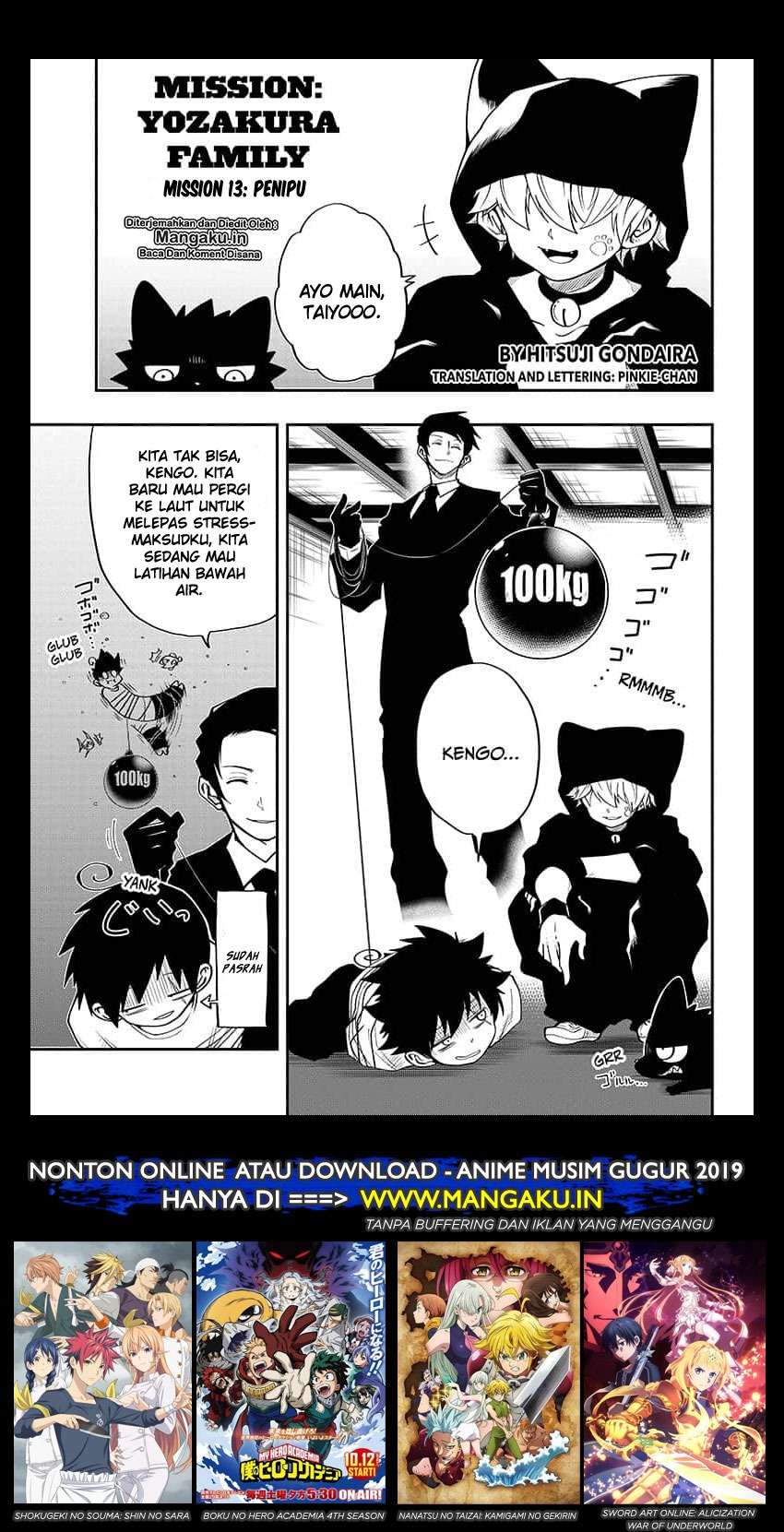 Baca  Mission: Yozakura Family Chapter 13 Gambar 2