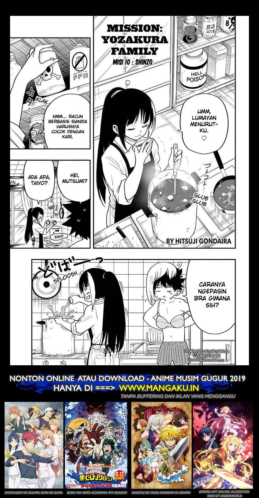 Baca Manga Mission: Yozakura Family Chapter 10 Gambar 2