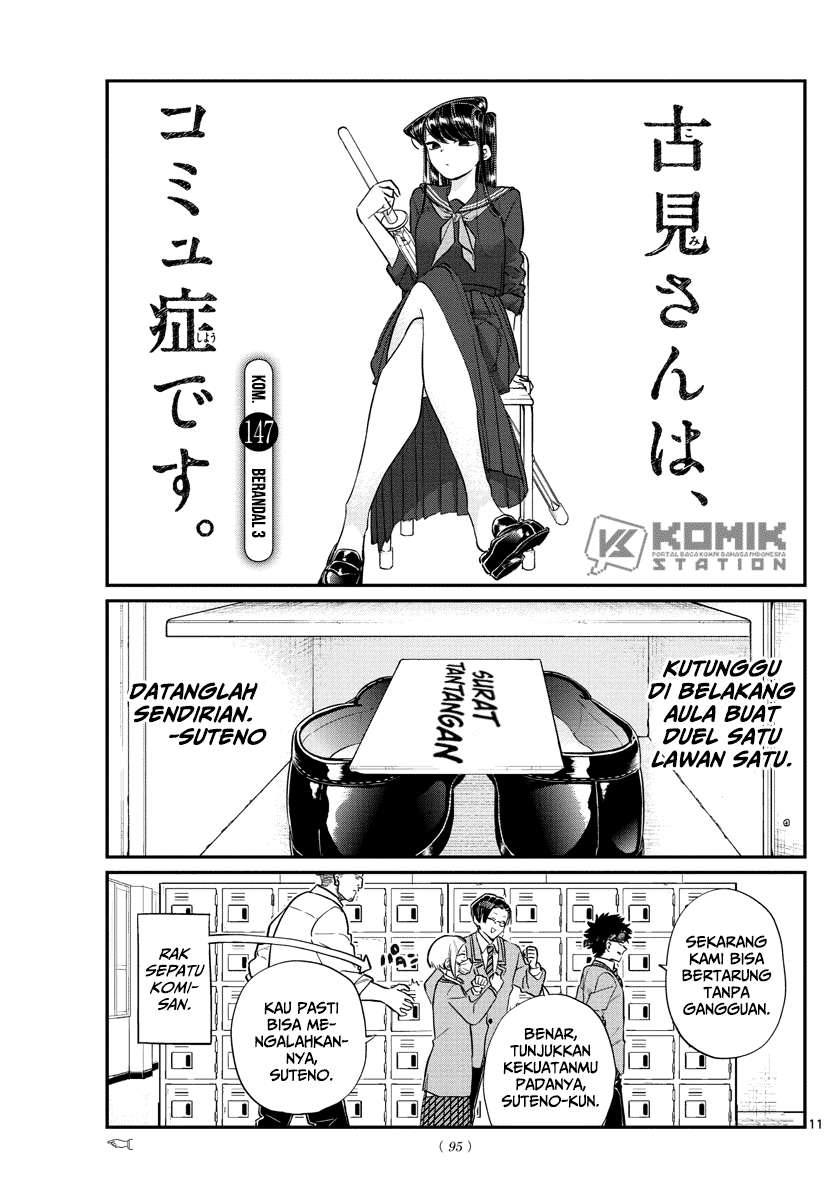 Baca Komi-san wa Komyushou Desu Chapter 147 Gambar 2