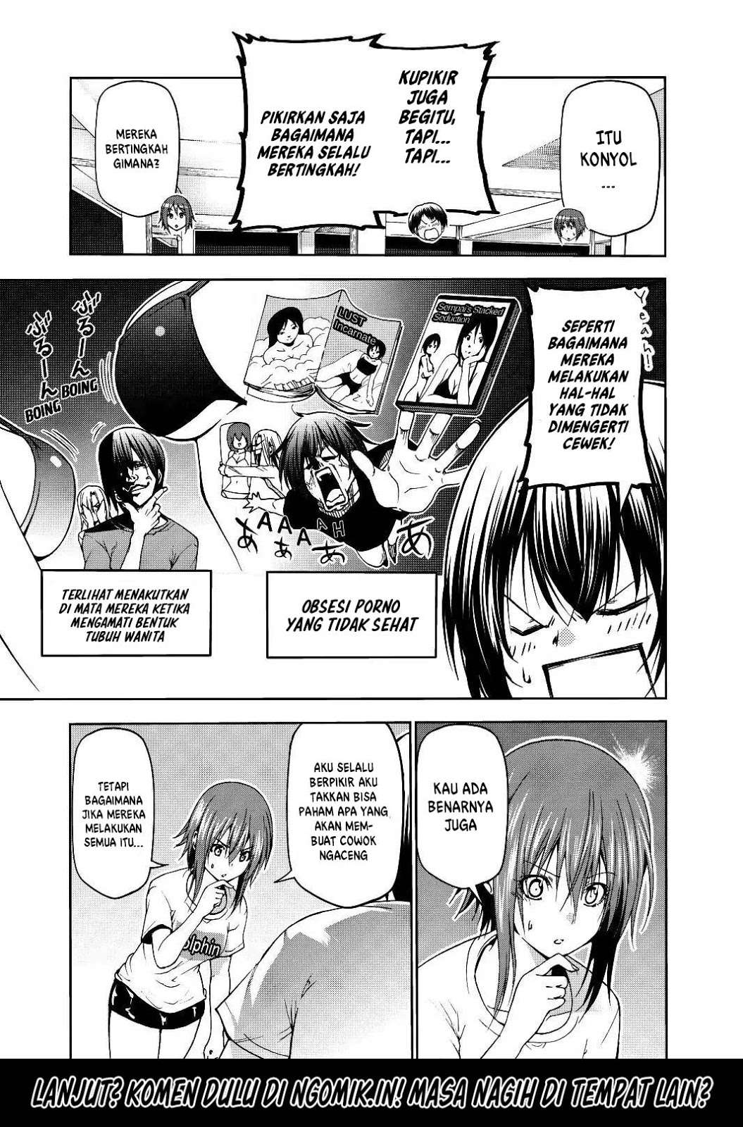 Grand Blue Chapter 55 Gambar 10