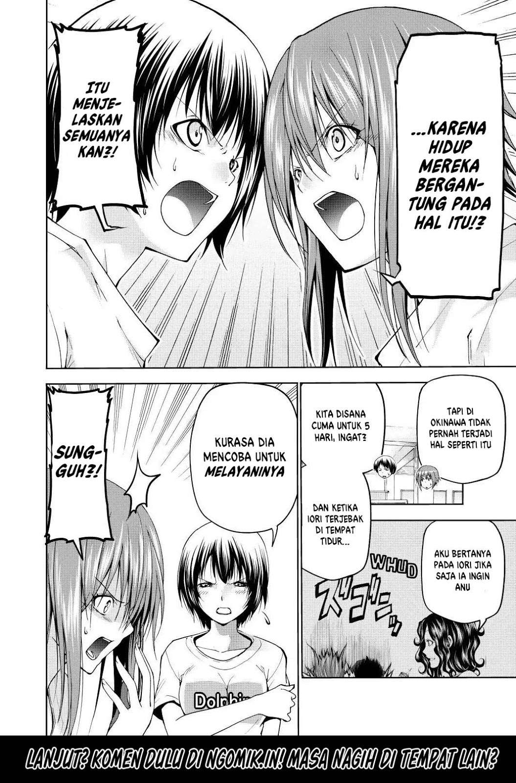 Grand Blue Chapter 55 Gambar 11