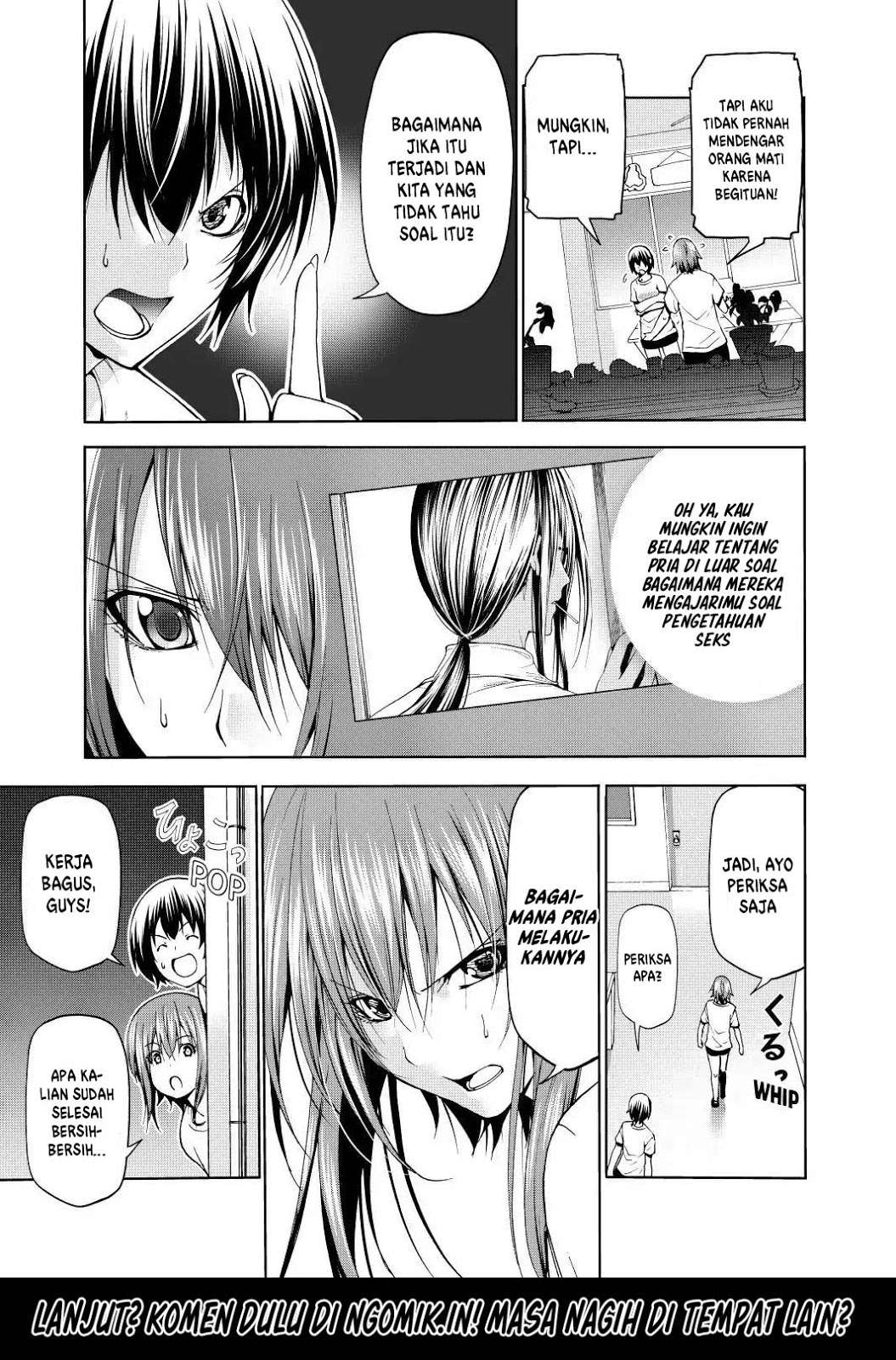 Grand Blue Chapter 55 Gambar 12