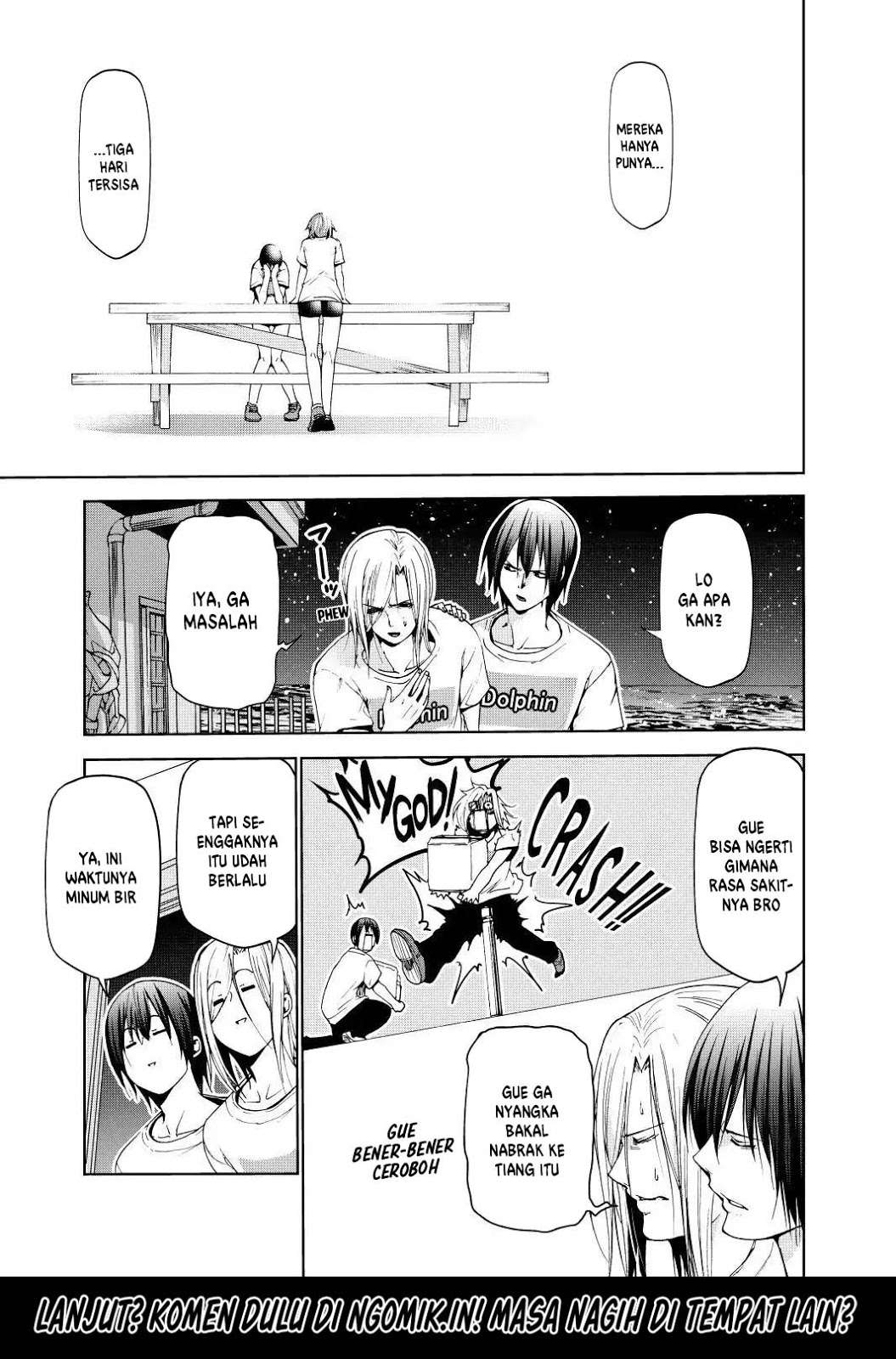 Grand Blue Chapter 55 Gambar 16