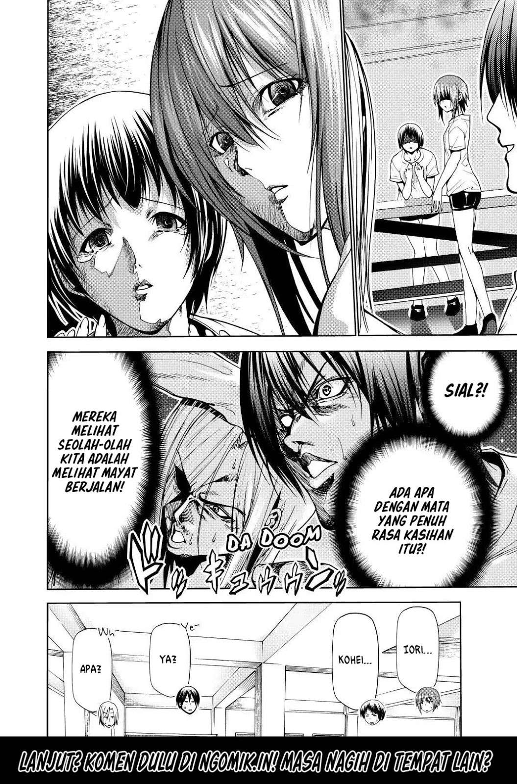 Grand Blue Chapter 55 Gambar 17