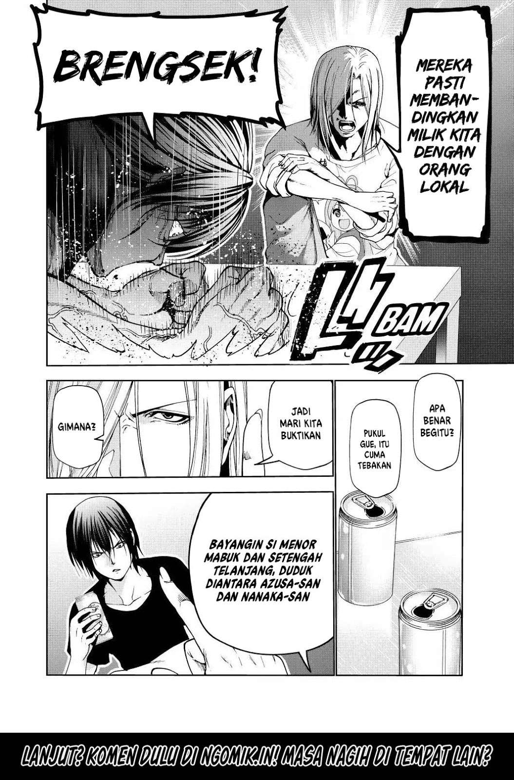 Grand Blue Chapter 55 Gambar 21