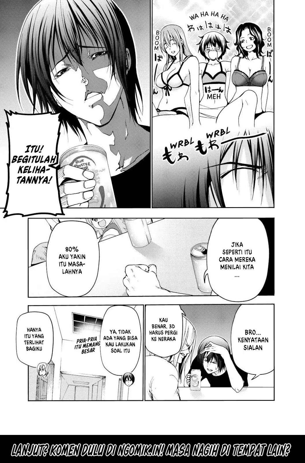 Grand Blue Chapter 55 Gambar 22