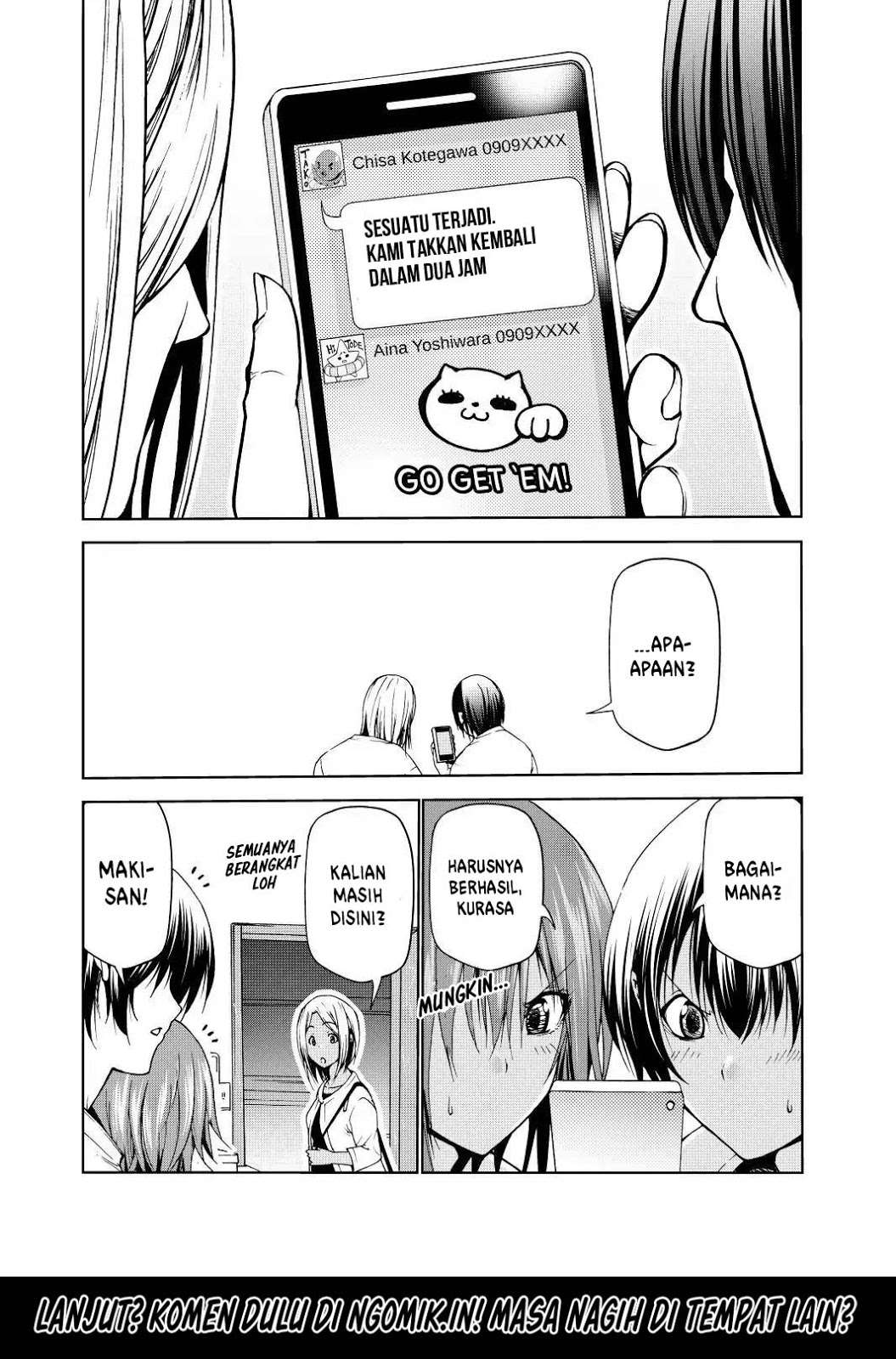 Grand Blue Chapter 55 Gambar 25