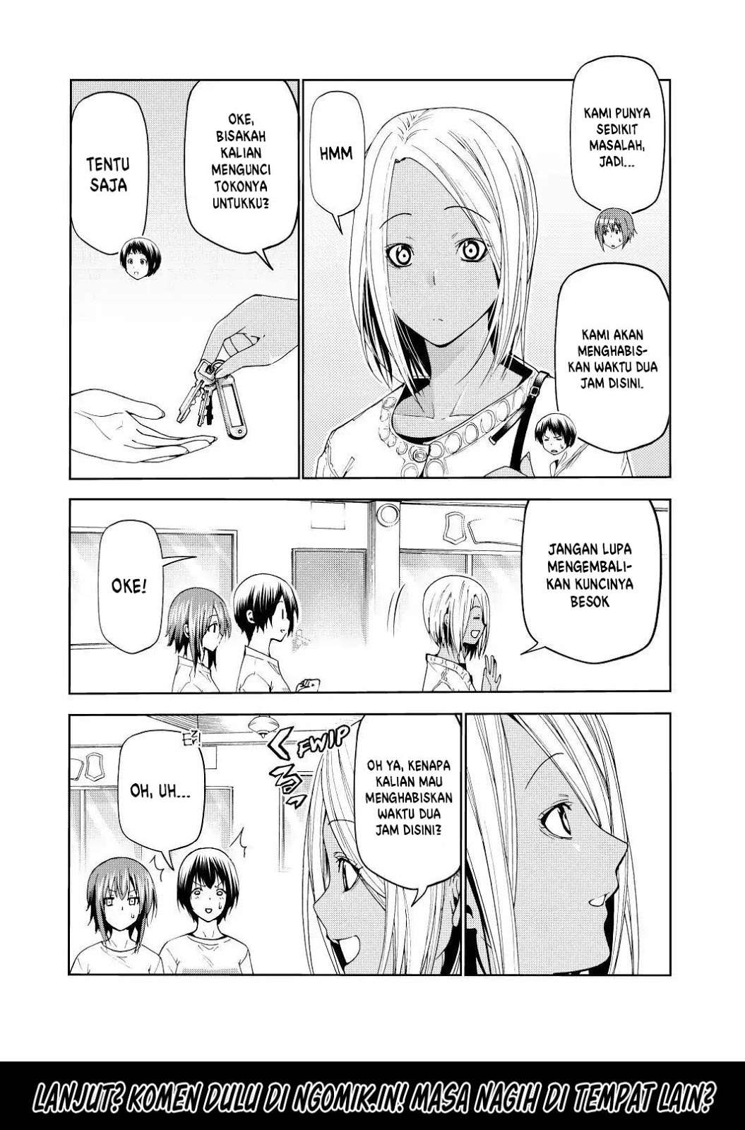 Grand Blue Chapter 55 Gambar 26