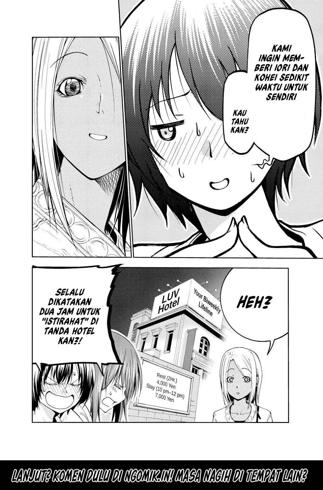 Grand Blue Chapter 55 Gambar 27