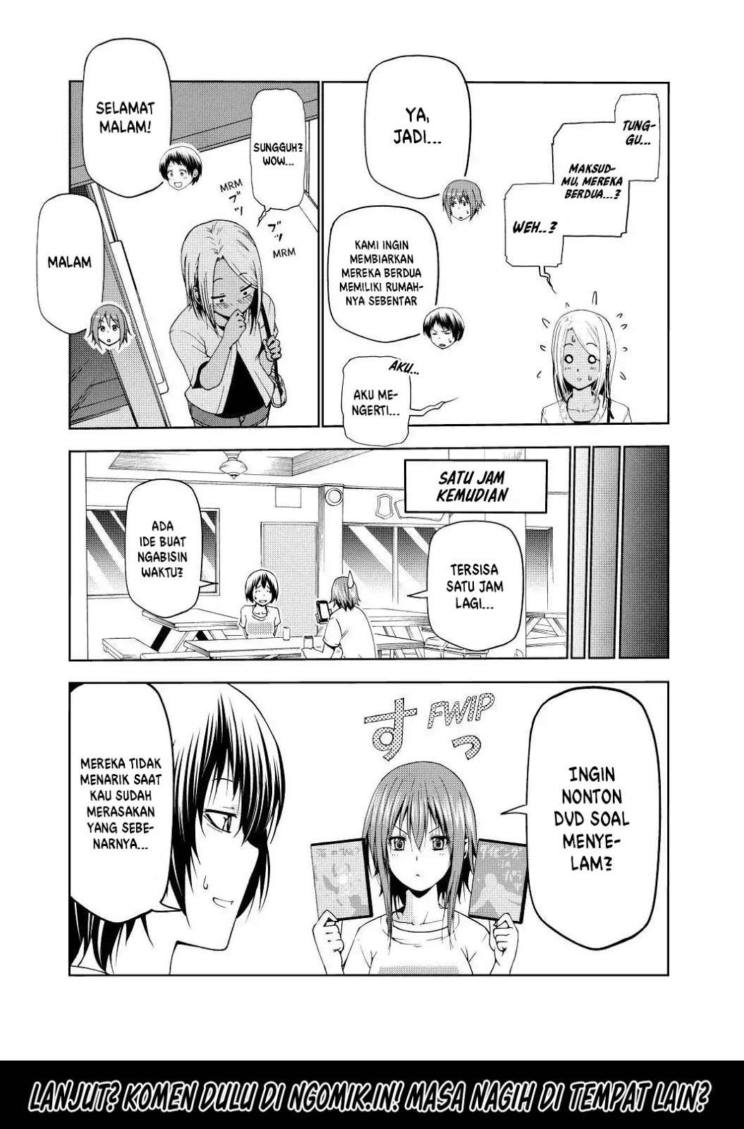 Grand Blue Chapter 55 Gambar 28