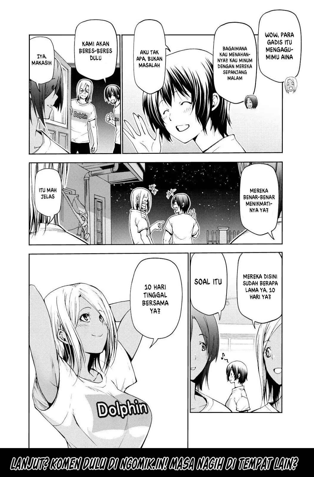 Grand Blue Chapter 55 Gambar 3