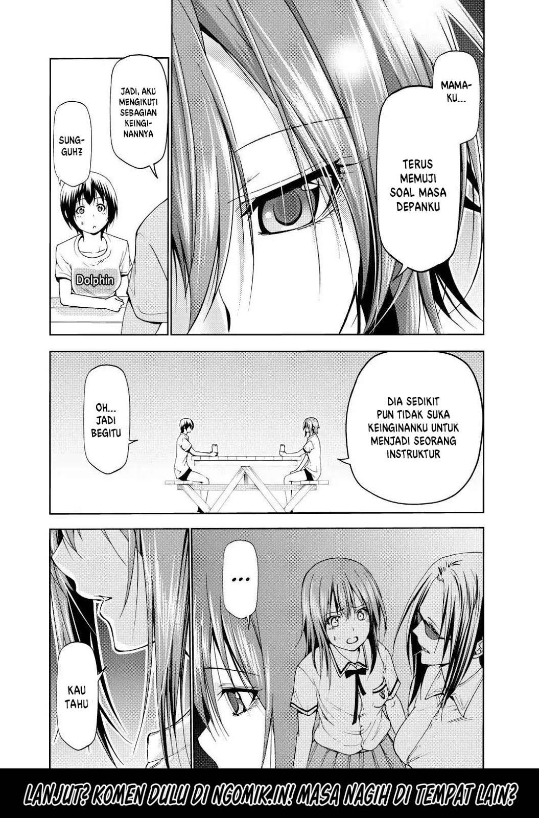 Grand Blue Chapter 55 Gambar 32