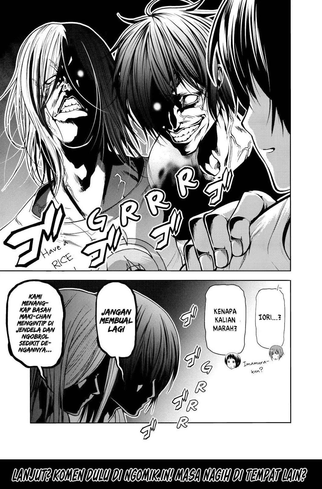 Grand Blue Chapter 55 Gambar 38