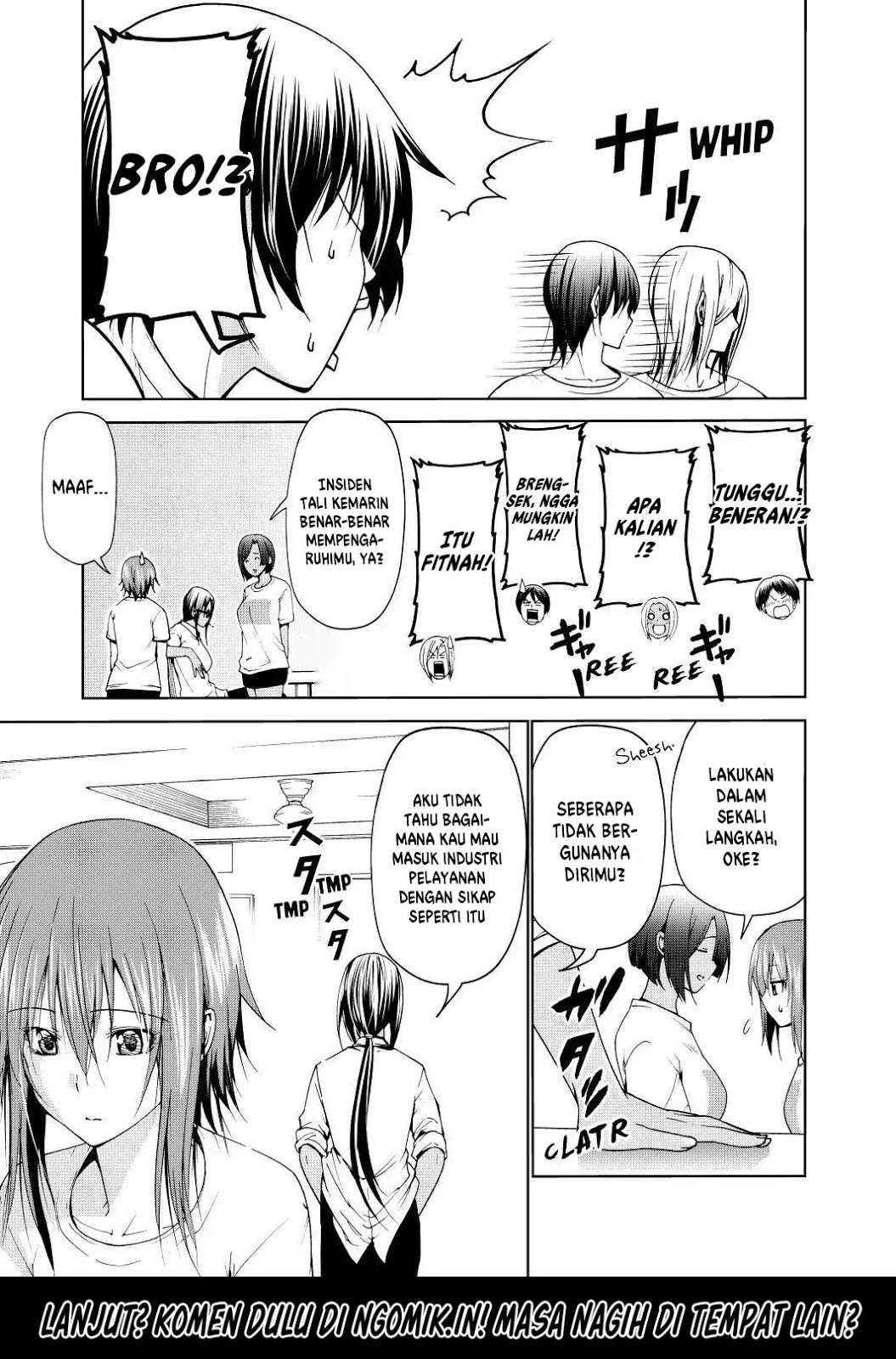 Grand Blue Chapter 55 Gambar 42