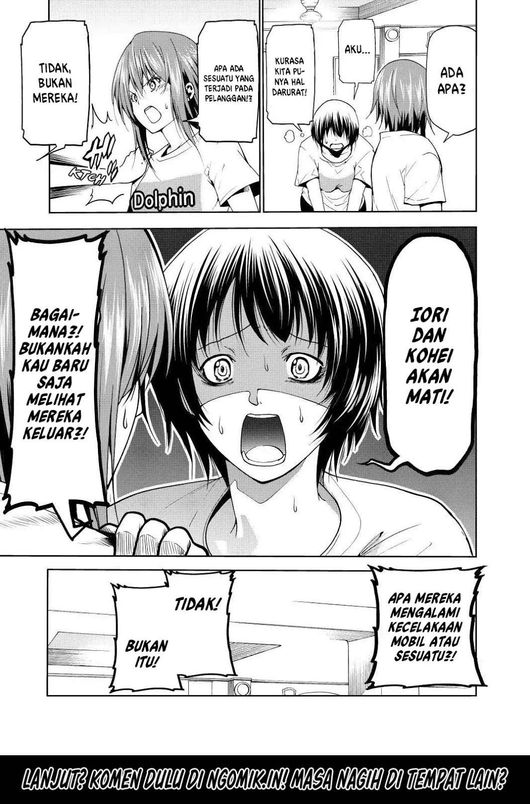 Grand Blue Chapter 55 Gambar 8