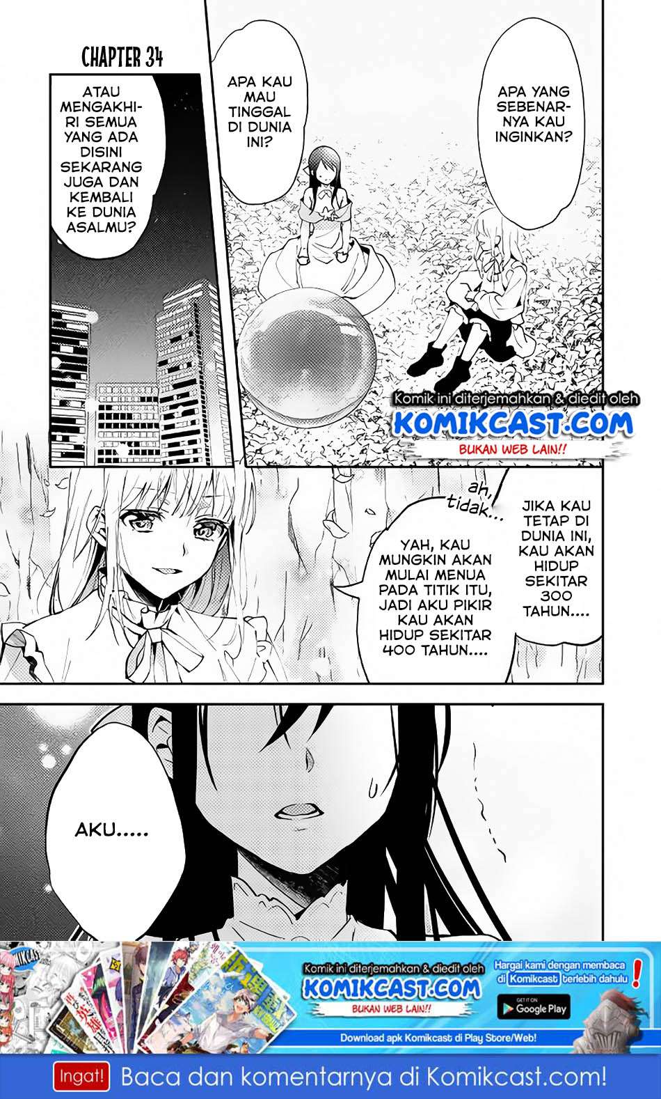 Baca Isekai de “Kuro no Iyashi Te” tte Yobarete Imasu Chapter 34 Gambar 2