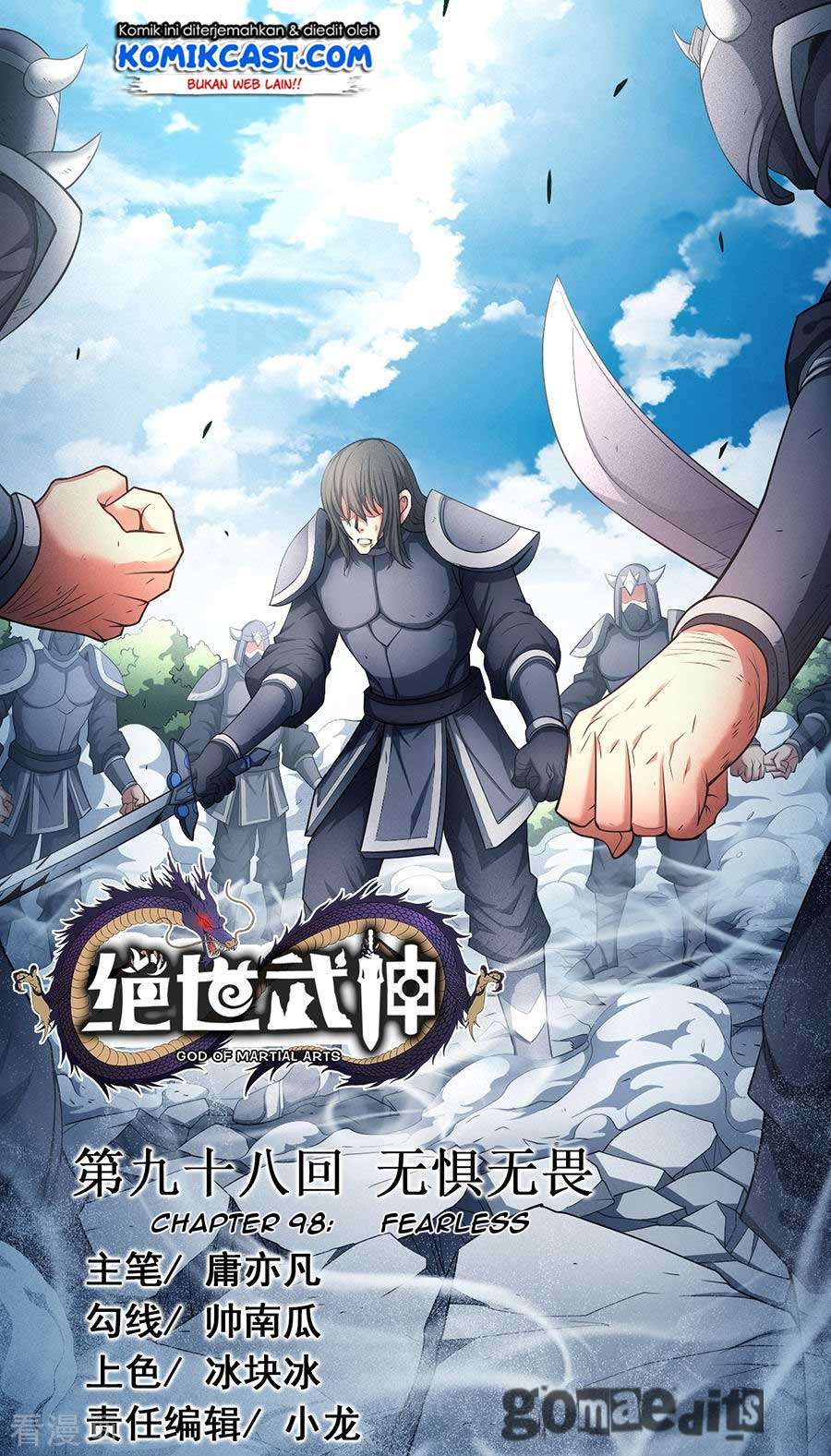 Baca God of Martial Arts Chapter 98.2 Gambar 2