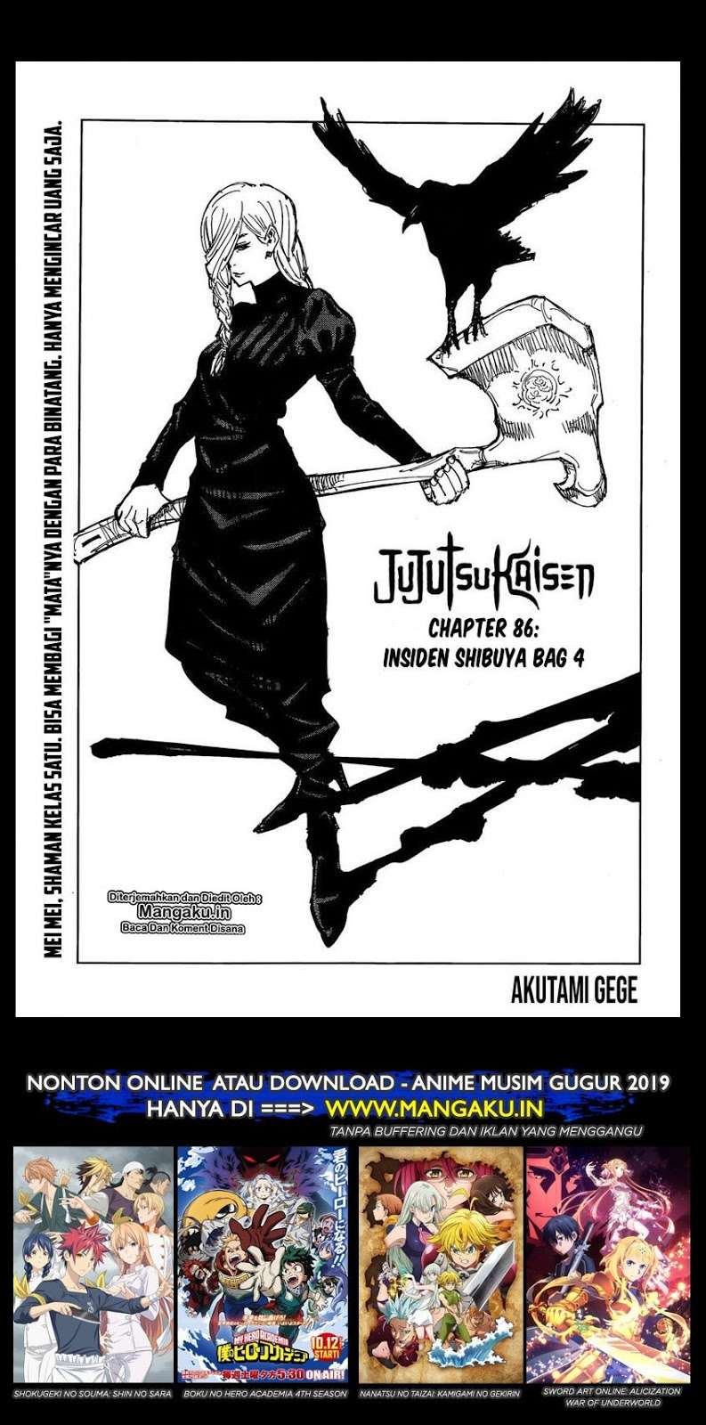 Baca  Jujutsu Kaisen Chapter 86 Gambar 2
