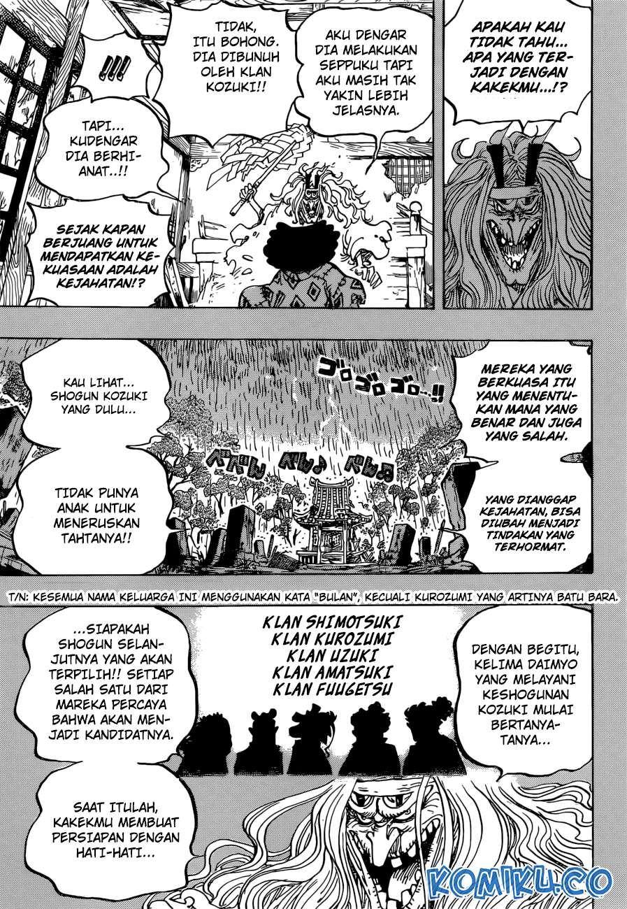 One Piece Chapter 965 Gambar 10