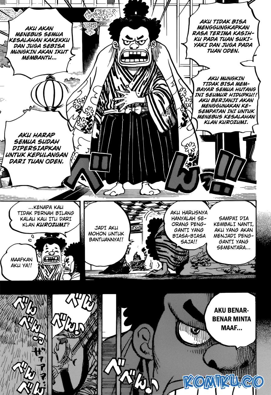 One Piece Chapter 965 Gambar 8