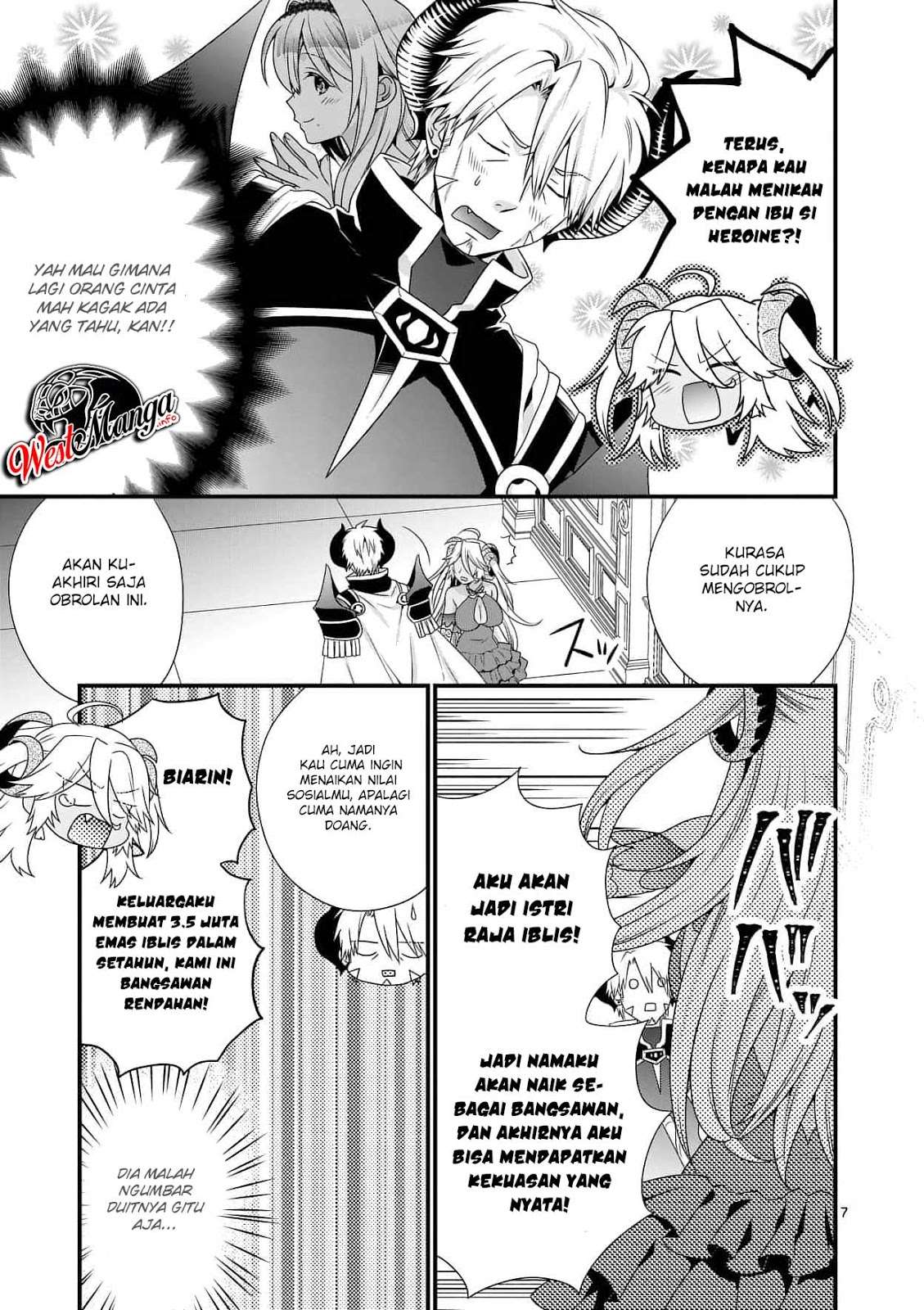 Maou desu Onna Yuusha no Hahaoya to Saikon Shita no de Onna Yuusha ga Giri no Musume ni Narimashita Chapter 17 Gambar 9